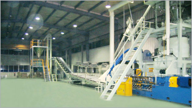Calcium Carbonate Compound (CALPET) Mfg. Machine Image
